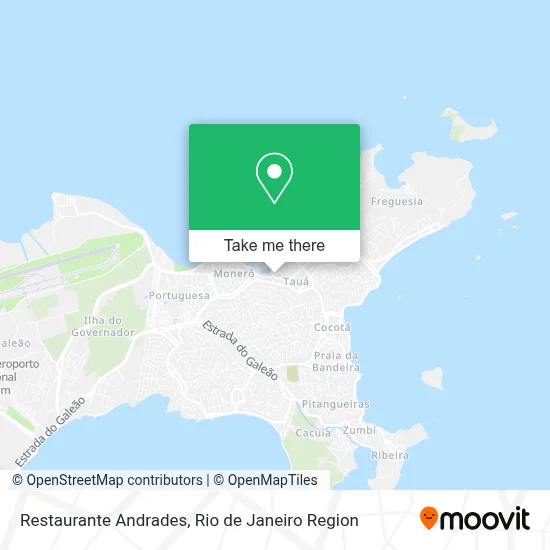 Restaurante Andrades map