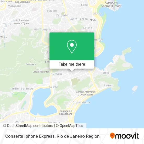 Conserta Iphone Express map
