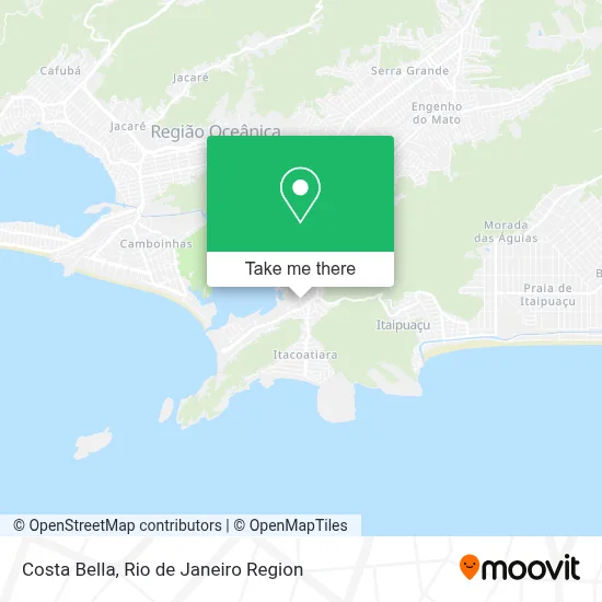 Costa Bella map