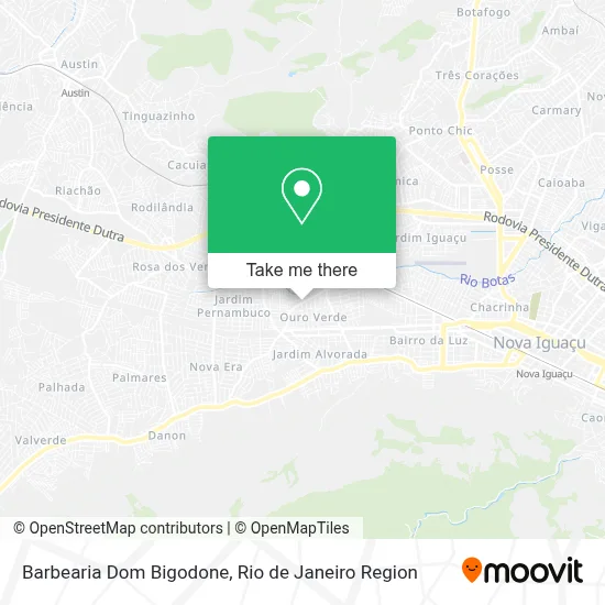Barbearia Dom Bigodone map