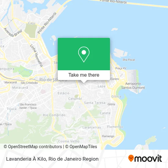 Lavanderia À Kilo map