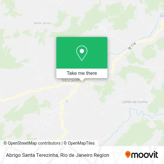 Abrigo Santa Terezinha map