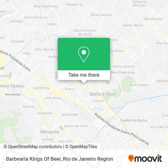 Barbearia Kings Of Beer map