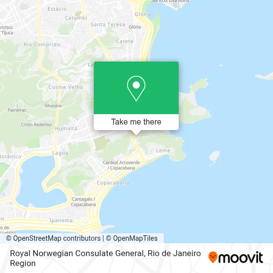 Royal Norwegian Consulate General map