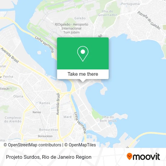 Projeto Surdos map