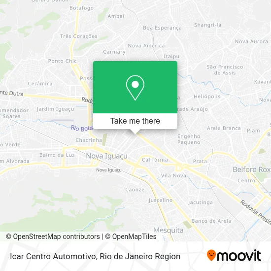 Icar Centro Automotivo map