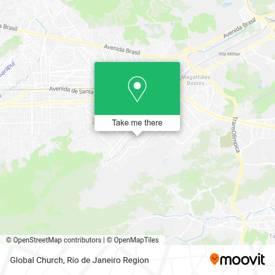 Global Church map