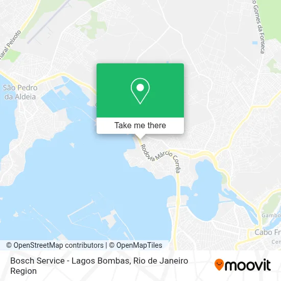 Bosch Service - Lagos Bombas map