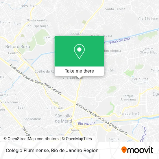 Colégio Fluminense map
