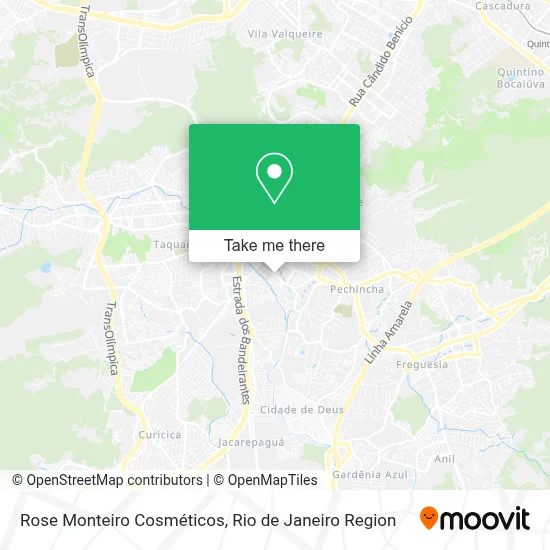 Rose Monteiro Cosméticos map