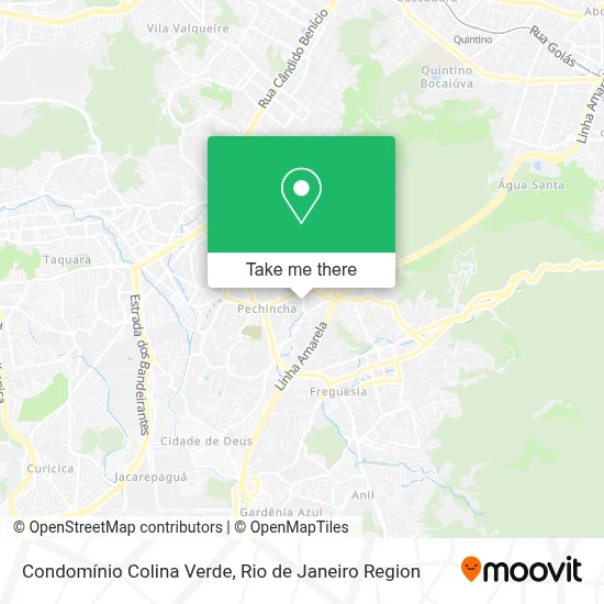 Condomínio Colina Verde map