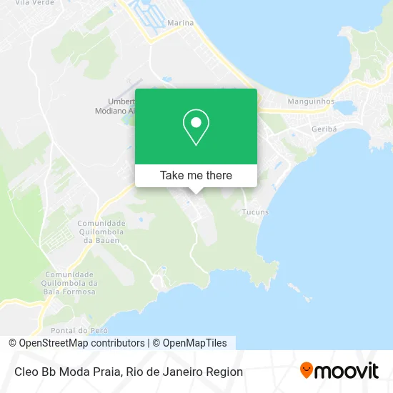 Cleo Bb Moda Praia map