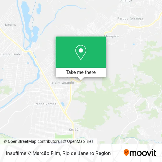 Insufilme // Marcão Film map