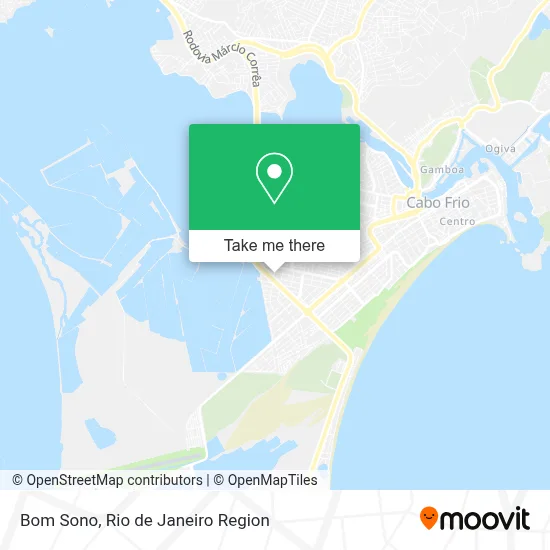 Bom Sono map