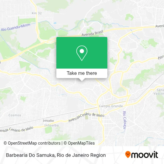 Barbearia Do Samuka map