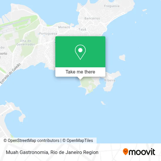 Muah Gastronomia map