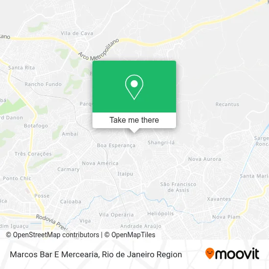 Marcos Bar E Mercearia map