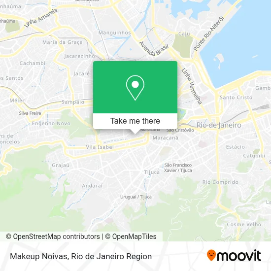 Makeup Noivas map