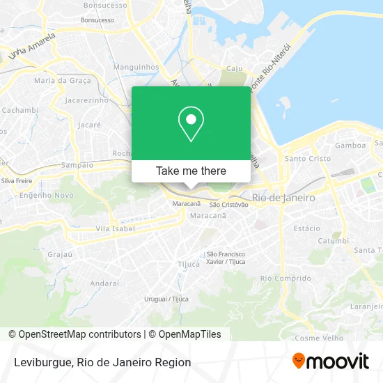 Leviburgue map