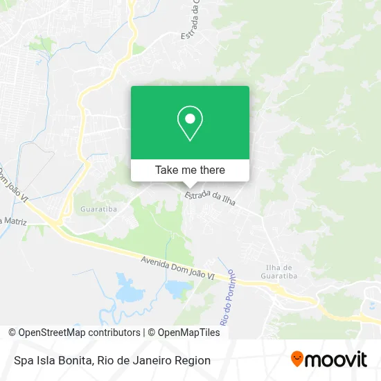 Spa Isla Bonita map