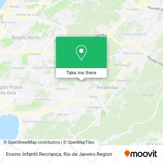 Ensino Infantil Recriança map