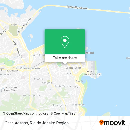 Casa Acesso map