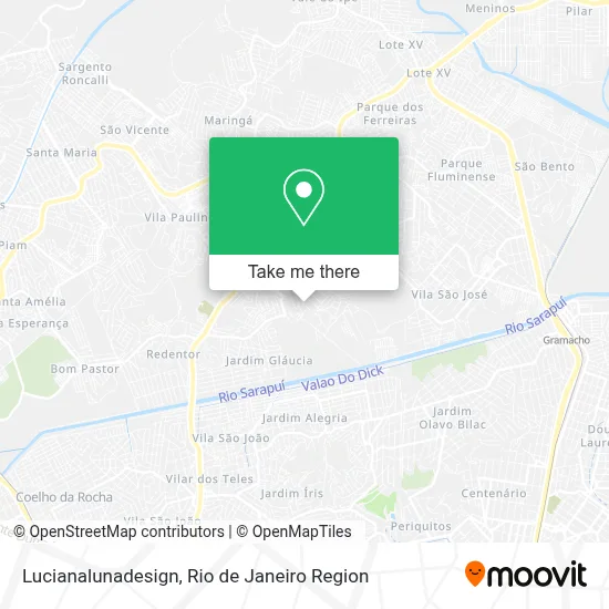 Lucianalunadesign map