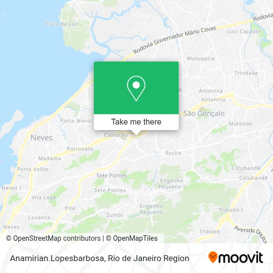 Anamirian.Lopesbarbosa map