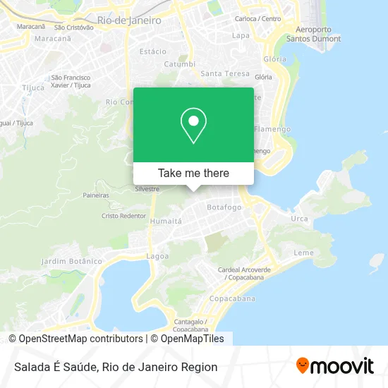 Salada É Saúde map