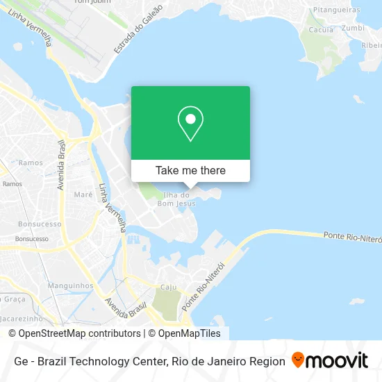 Ge - Brazil Technology Center map