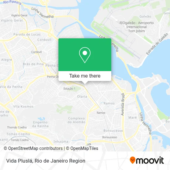 Vida Pluslá map