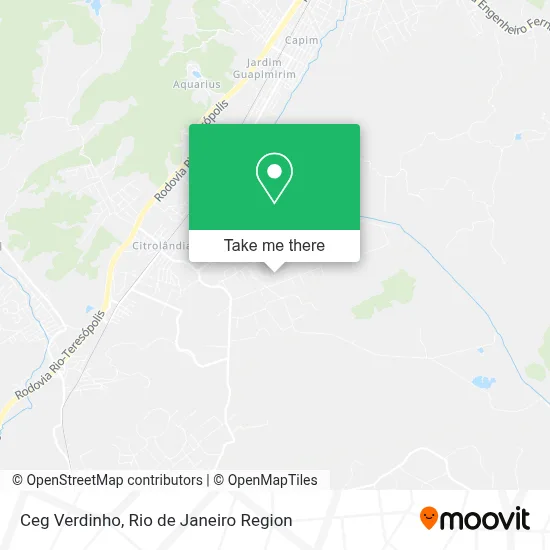 Ceg Verdinho map