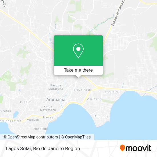 Lagos Solar map