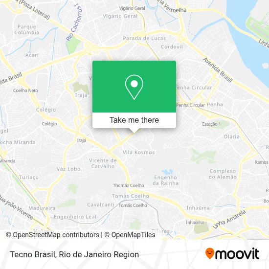 Tecno Brasil map