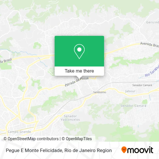 Pegue E Monte Felicidade map