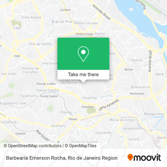 Barbearia Emerson Rocha map