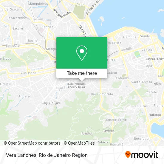 Vera Lanches map