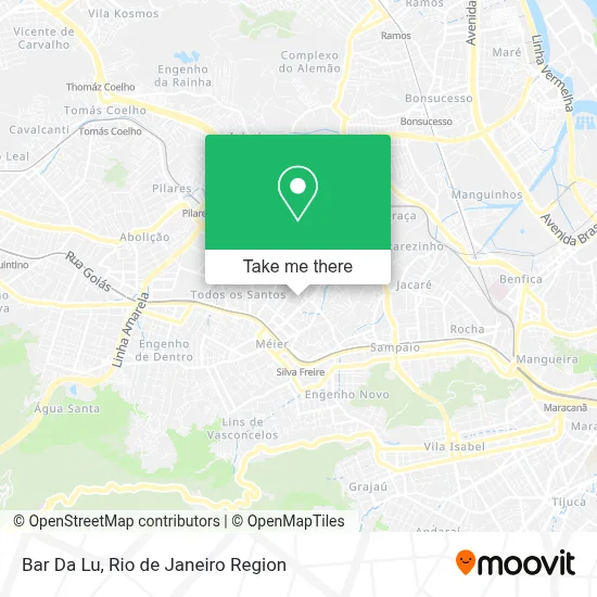 Bar Da Lu map