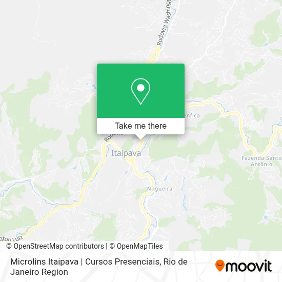 Microlins Itaipava | Cursos Presenciais map