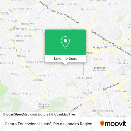 Centro Educacional Hemã map