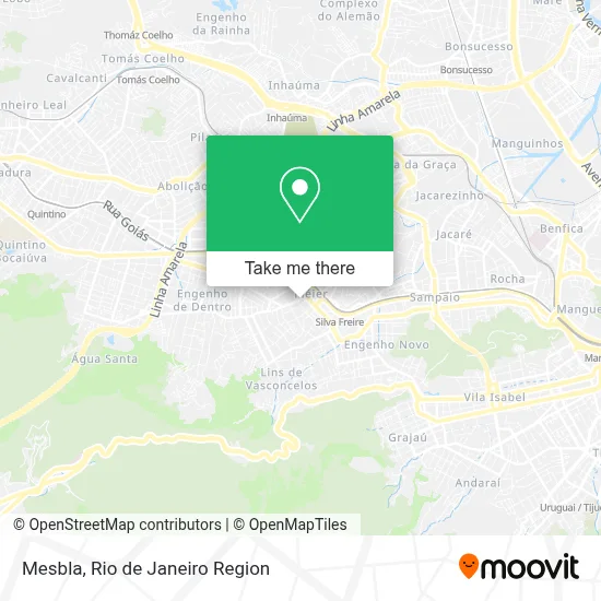 Mesbla map