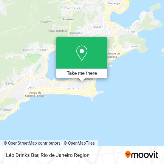 Léo Drinks Bar map