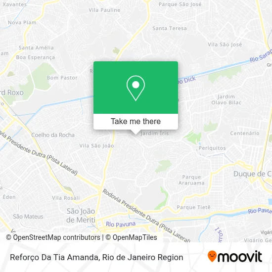 Reforço Da Tia Amanda map
