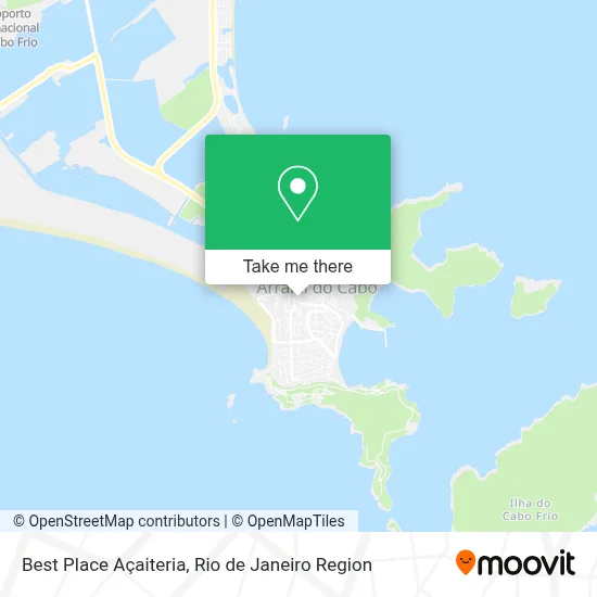 Best Place Açaiteria map