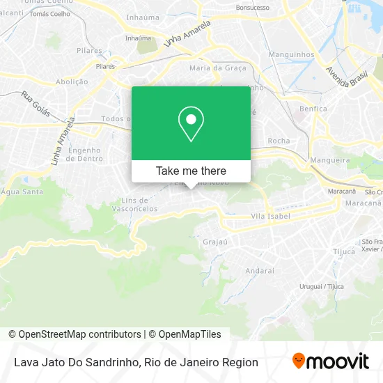 Lava Jato  Do Sandrinho map