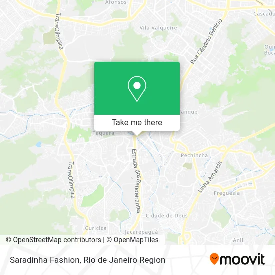 Saradinha Fashion map