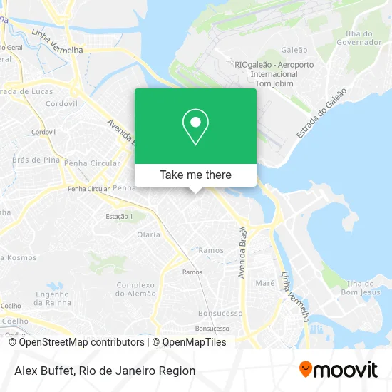 Alex Buffet map