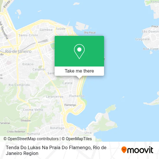 Tenda Do Lukas Na Praia Do Flamengo map