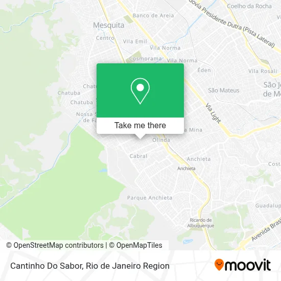 Cantinho Do Sabor map