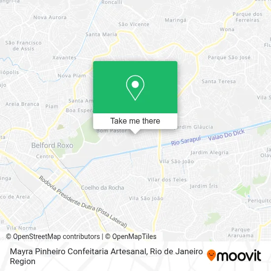 Mayra Pinheiro Confeitaria Artesanal map